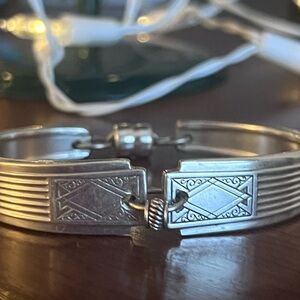 Silver Spoon Art Deco Bracelet